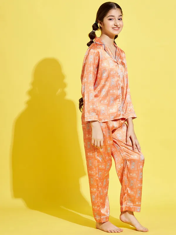 Orange_Night_Suit_for_Girls_|