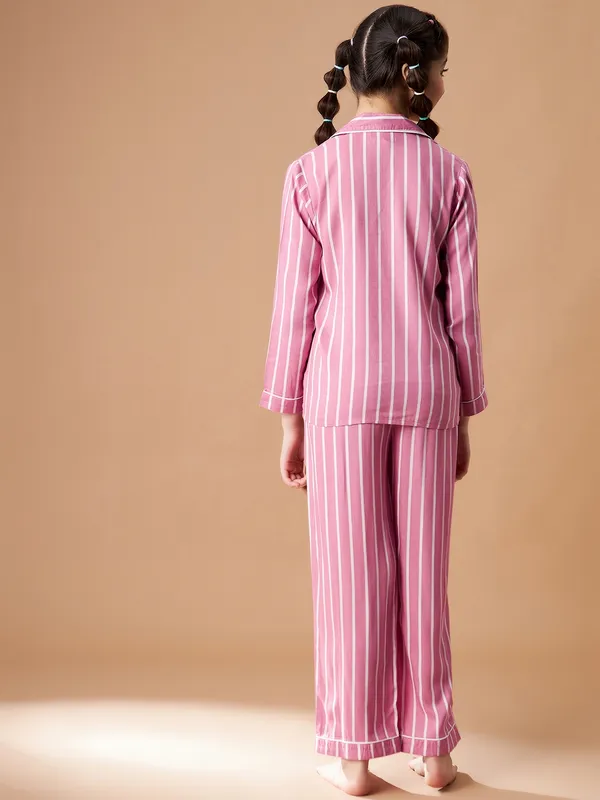 Pink_Night_Suit_for_Girls_|__Striped