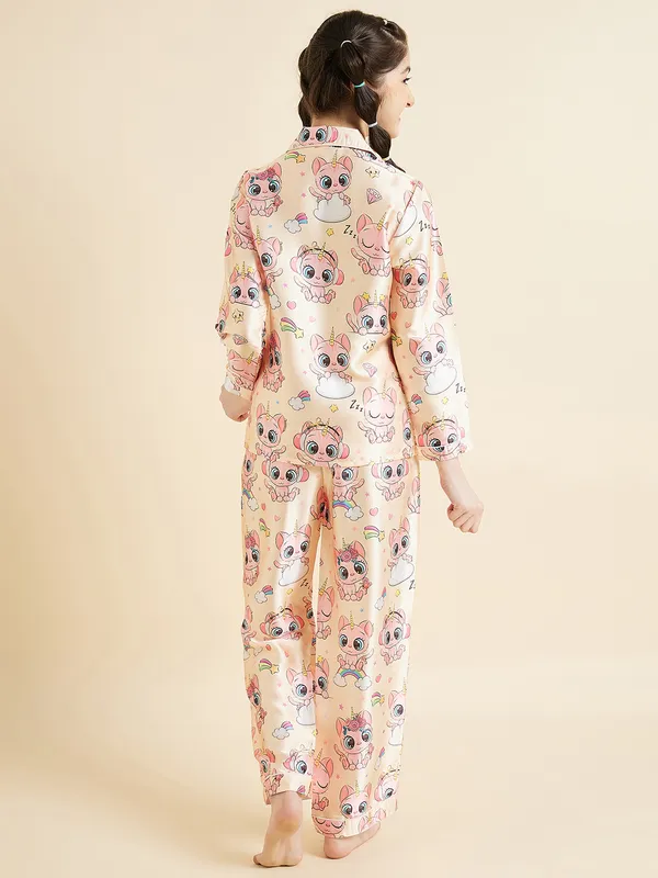 Cream__Night_Suit_for_Girls_|
