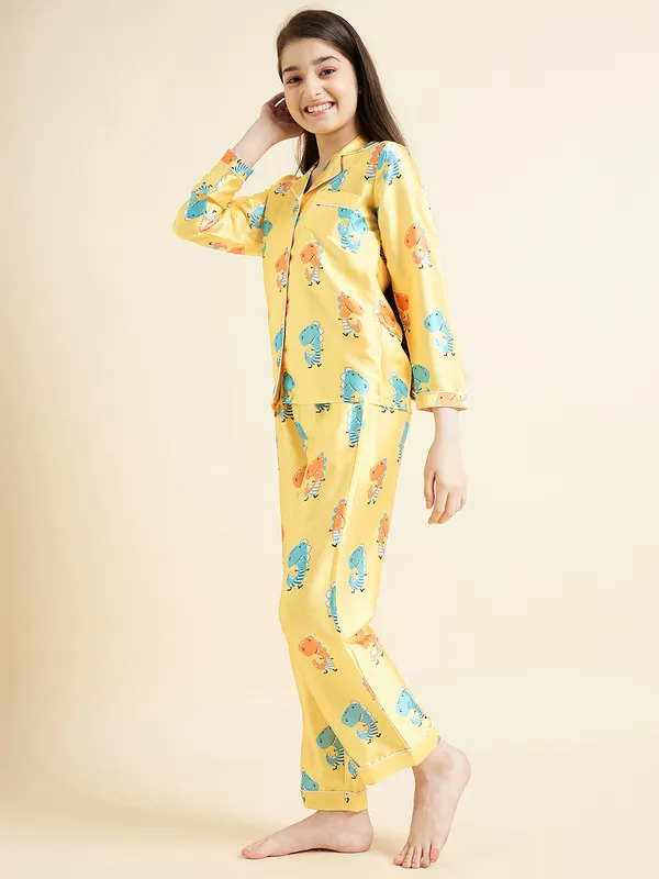 Yellow_Night_Suit_for_Girls_|