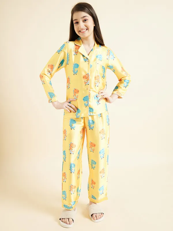 Yellow_Night_Suit_for_Girls_|