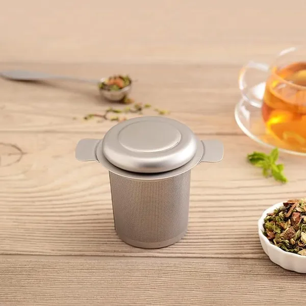 CLASSIC_Cup_Tea_Infuser_with_Cap_|_Tea_Infusers_for_Loose_Tea_|Best_Tea_Strainers_for_Loose_Tea_|_18/8_Stainless_Steel_Loose_Tea_Steeper_|_Loose_Leaf_Tea_Infuser_|_Gift_for_Him/Her