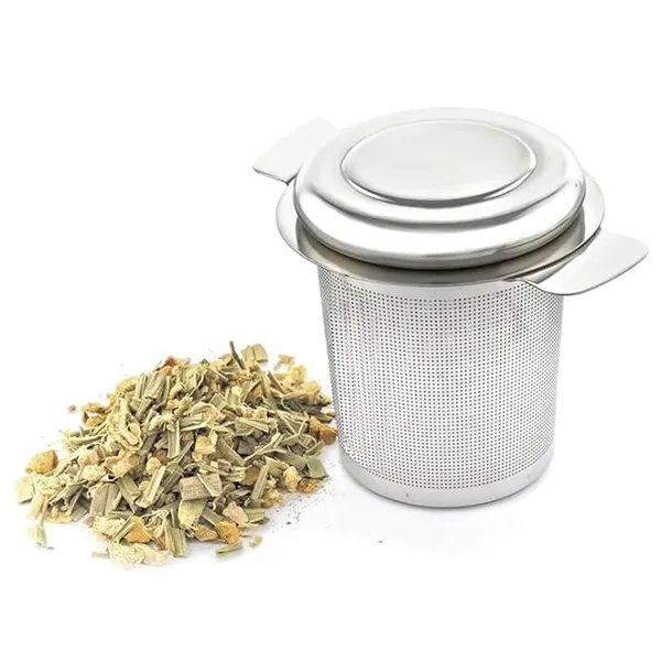 CLASSIC_Cup_Tea_Infuser_with_Cap_|_Tea_Infusers_for_Loose_Tea_|Best_Tea_Strainers_for_Loose_Tea_|_18/8_Stainless_Steel_Loose_Tea_Steeper_|_Loose_Leaf_Tea_Infuser_|_Gift_for_Him/Her