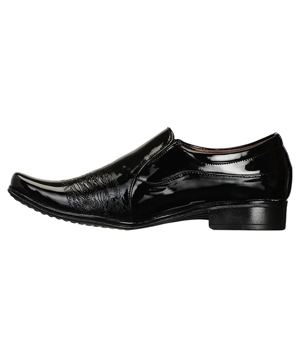 Black_Patent_Leather_And_Pu_Slip_On_Slip-On_For_Men