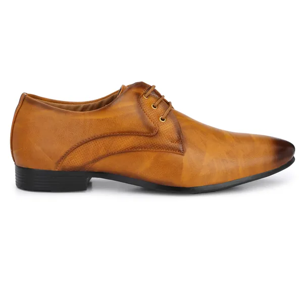Tan_Brown_Napa_Leather_And_Pu_Lace_Ups_Derby_For_Men
