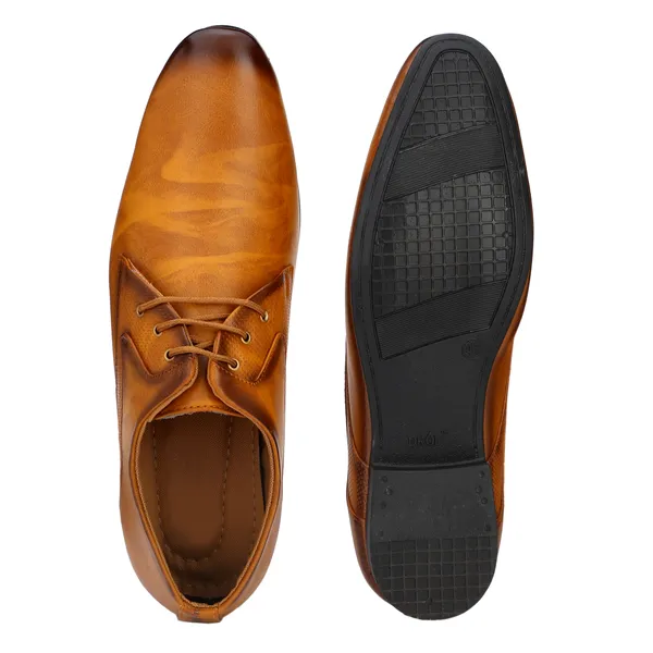 Tan_Brown_Napa_Leather_And_Pu_Lace_Ups_Derby_For_Men