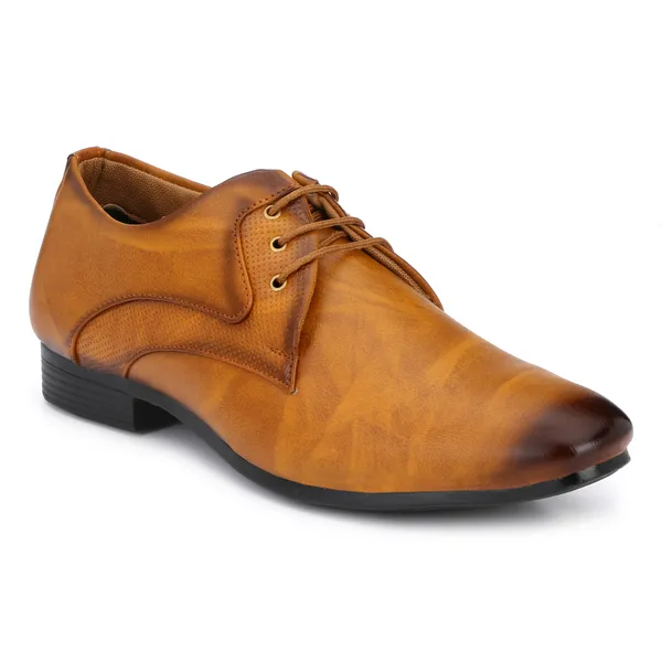 Tan_Brown_Napa_Leather_And_Pu_Lace_Ups_Derby_For_Men