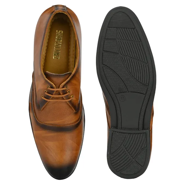 Tan_Brown_Leatherette_And_Pu_Lace_Ups_Derby_For_Men