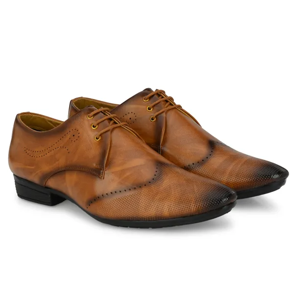 Tan_Brown_Leatherette_And_Pu_Lace_Ups_Derby_For_Men