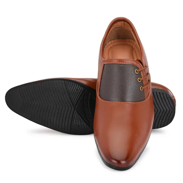 Tan_Brown_Leatherette_And_Pu_Lace_Ups_Derby_For_Men