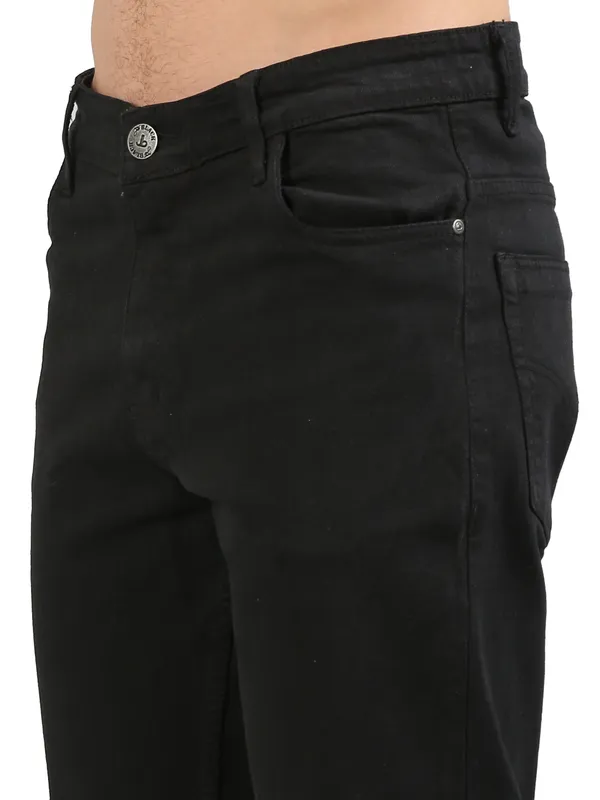 Men's_Black_Stretchable_Premium_Cotton_Blend_Regular_fit_Jeans