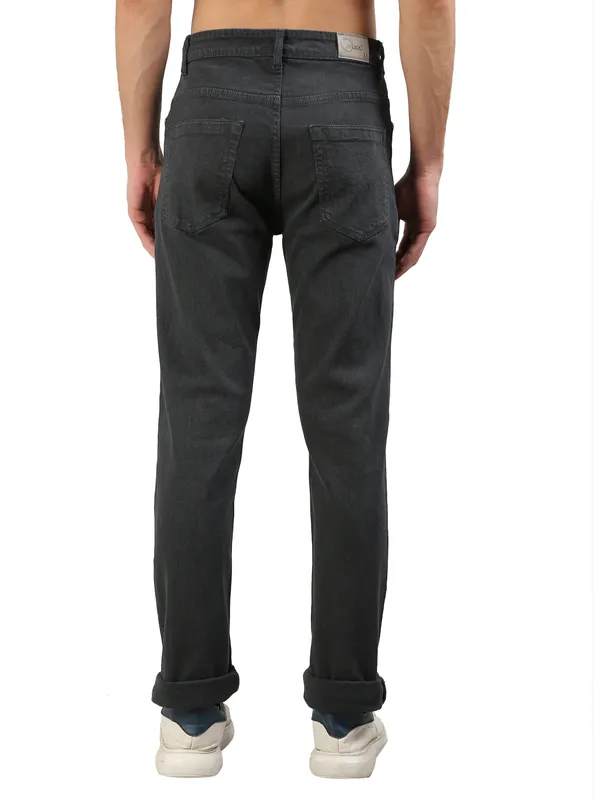 Men's_Medium_Green_Stretchable_Premium_Cotton_Blend_Regular_fit_Jeans