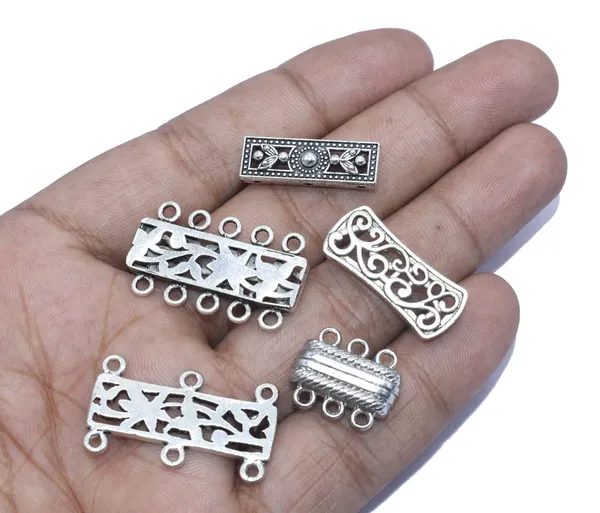 Silver_Metal_Alloy_Premium_Metal_Spacer_Bar_Connectors_For_Jewellery_Making