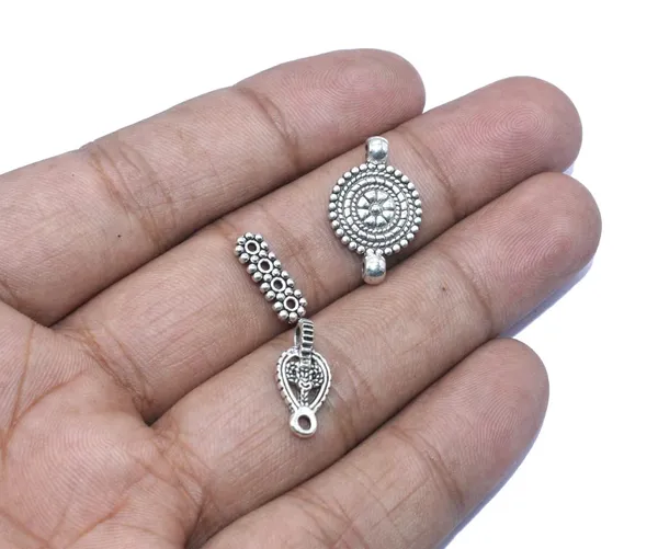 Silver_Metal_Alloy_Premium_Metal_Spacer_Bar_Connectors_For_Jewellery_Making