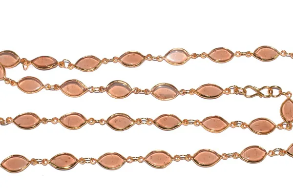 Copper_Crystal_Glass_Premium_Beaded_Necklace_Chain_For_Jewellery_Making
