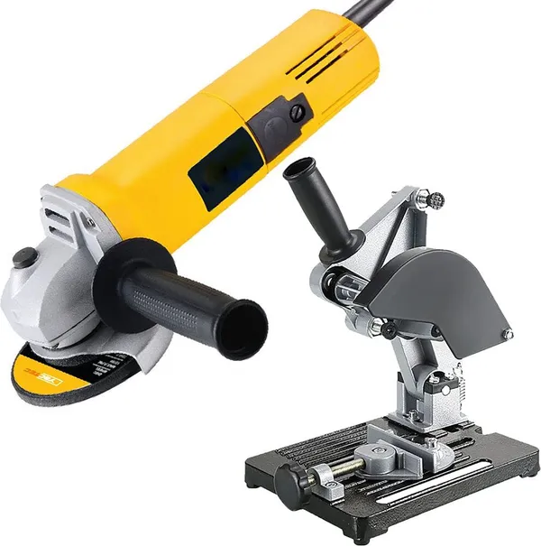 850W_Professional_Electric_Angle_Grinder_Stand_With_Grinder_Machine_-Combo_Angle_Grinder_(100_Mm_Wheel_Diameter)