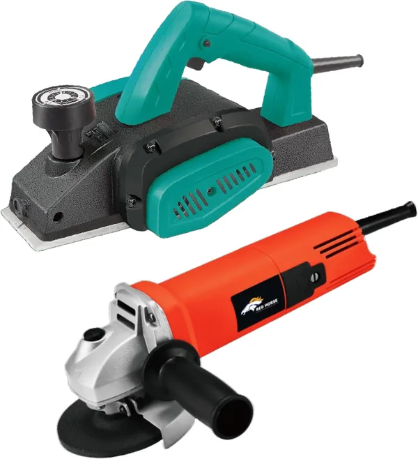 Combo_Of_82Mm_Electric_Planer_With_4Inch_Angle_Grinder_With_Heavy_Duty_Angle_Grinder_(100_Mm_Wheel_Diameter)