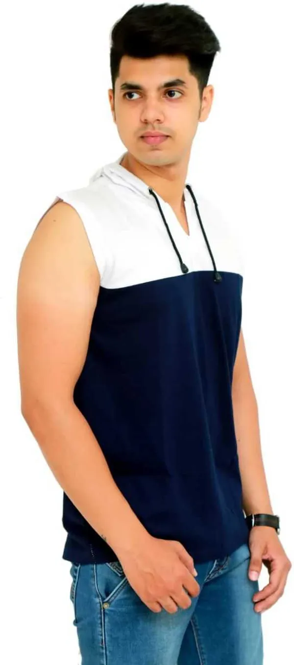 Pack_of_2_Black_&_Grey_Cotton_Blend_Solid_T-Shirt_For_Men