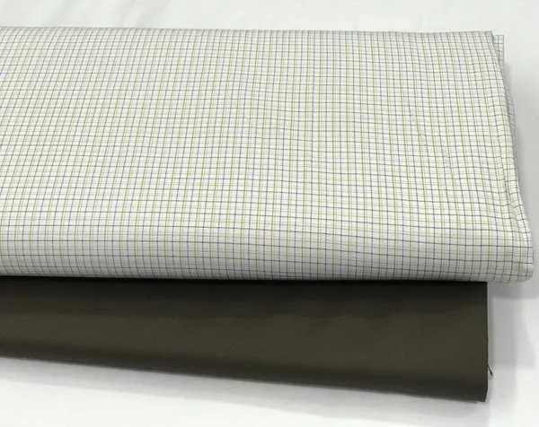Off_White_Corporate_Check_Shirt_&_Mahendi__Trouser_Fabric