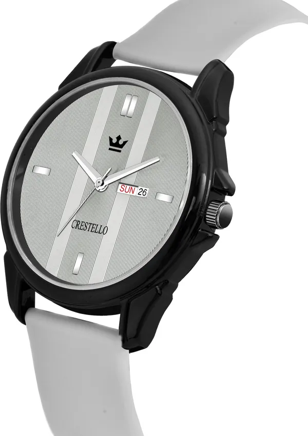 Men’s_Grey_Silicone_Strap_Everyday_Analog_Wristwatch