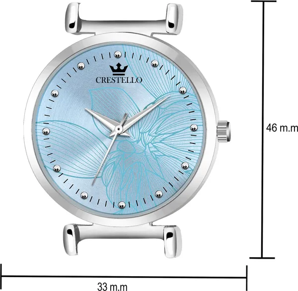 Stainless_Mesh_Chain_Analog_Wrist_Watch_-_For_Women_With_1_Year_Warranty