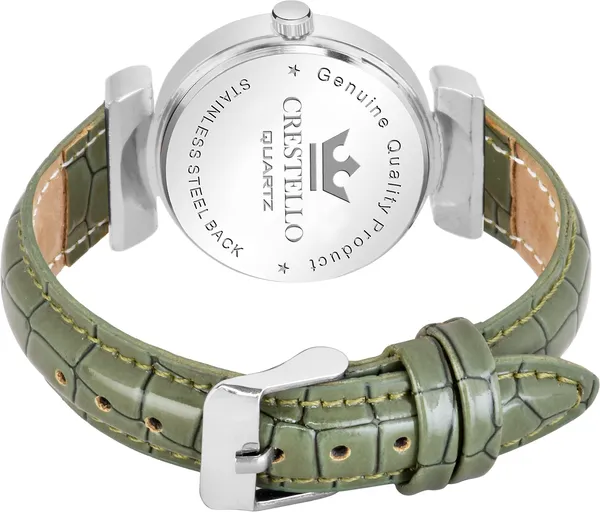 Fashionable_Green_Strap_Casual_Watch_For_Women