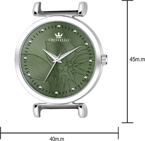 Fashionable_Green_Strap_Casual_Watch_For_Women
