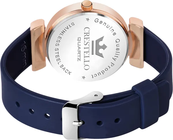 Women_Brass_Dial_&_Straps_Analogue_Multi_Function_Watch