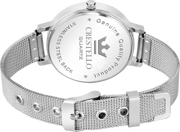 Stainless_Mesh_Chain_Analog_Wrist_Watch_-_For_Women_With_1_Year_Warranty
