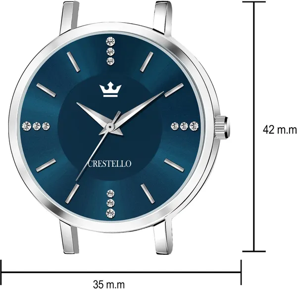 Stainless_Mesh_Chain_Analog_Wrist_Watch_-_For_Women_With_1_Year_Warranty