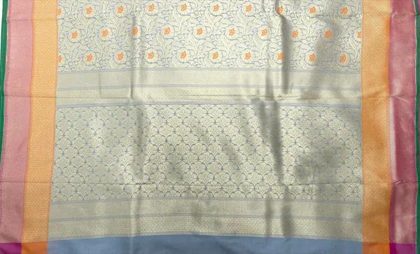 Humairah_Presents_Sky_Blue_Katan_Silk_Floral_Zari_Mina_Jaal_with_Banarasi_Zari_2D_Border_and_Pallu_with_Sky_Blue_Blouse