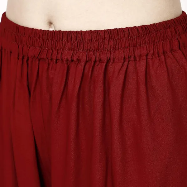 Maroon_Premium_Leggings_For_Women_&_Girls