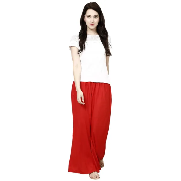 Red_Premium_Leggings_For_Women_&_Girls