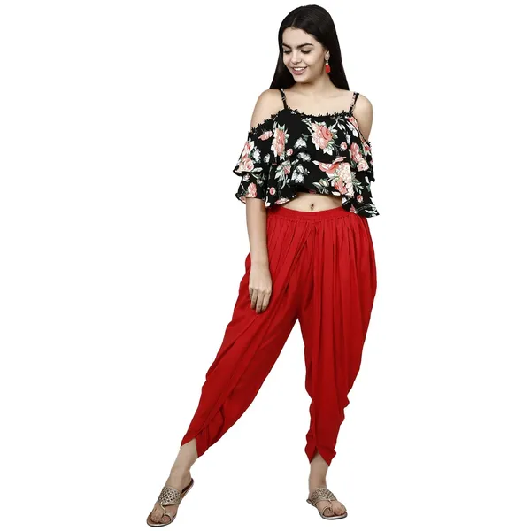 Red_Premium_Leggings_For_Women_&_Girls