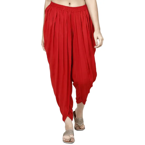 Red_Premium_Leggings_For_Women_&_Girls