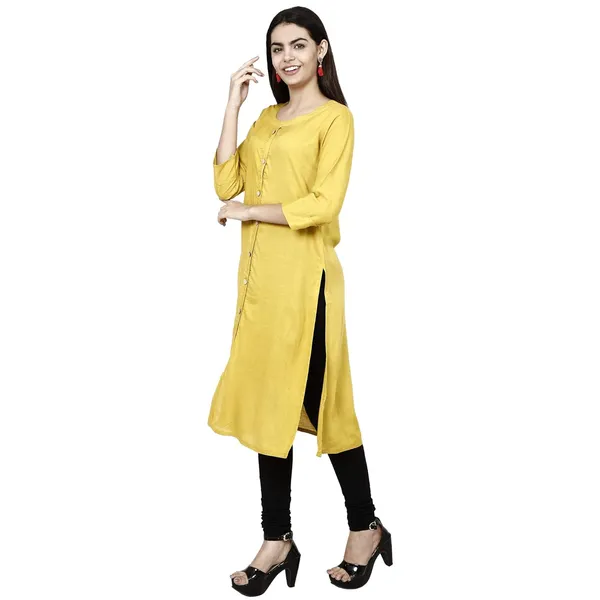 Multicolor_Premium_Rayon_Straight_Kurta_For_Women