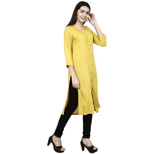 Multicolor_Premium_Rayon_Straight_Kurta_For_Women