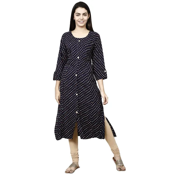 Sky_Blue_Premium_Rayon_Princess_Cut_Kurta_For_Women