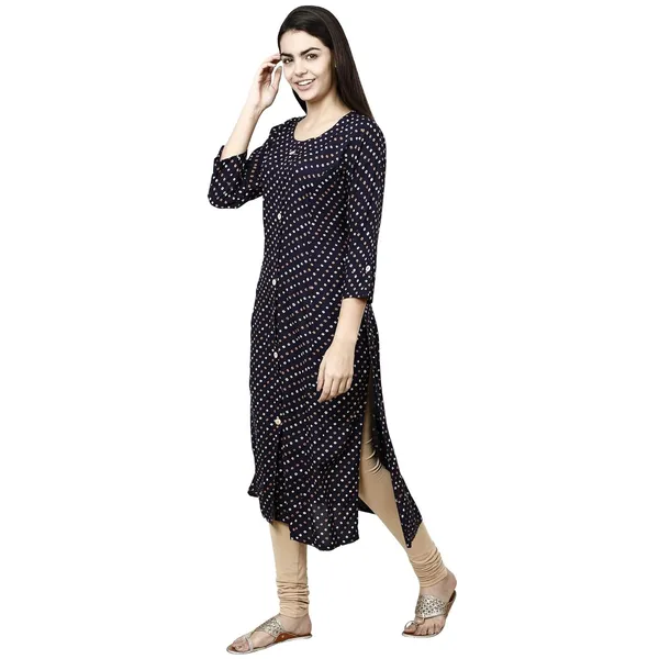 Sky_Blue_Premium_Rayon_Princess_Cut_Kurta_For_Women