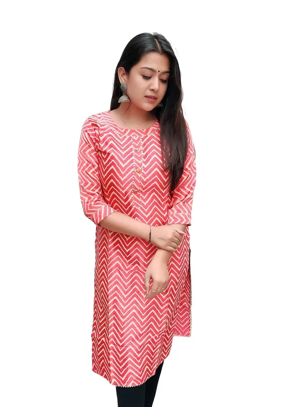 Pink_Premium_Mashru_Leriya_Straight_Long_Kurti_For_Women