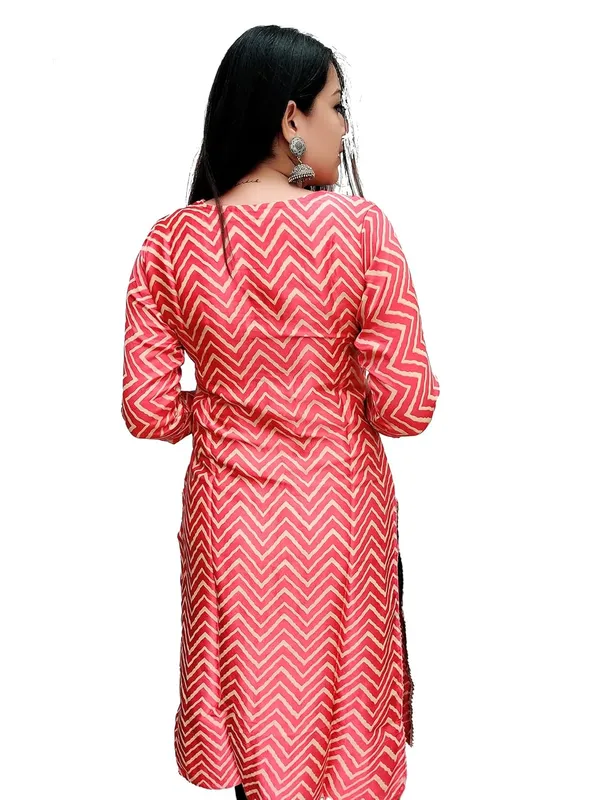 Pink_Premium_Mashru_Leriya_Straight_Long_Kurti_For_Women