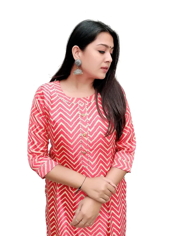 Pink_Premium_Mashru_Leriya_Straight_Long_Kurti_For_Women