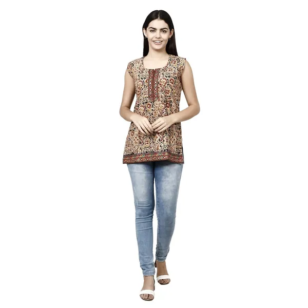 Multicolor_Premium_Cotton_Straight_Kurta_For_Women