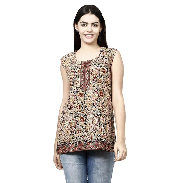 Multicolor_Premium_Cotton_Straight_Kurta_For_Women