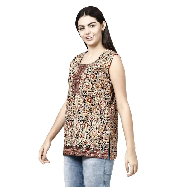 Multicolor_Premium_Cotton_Straight_Kurta_For_Women