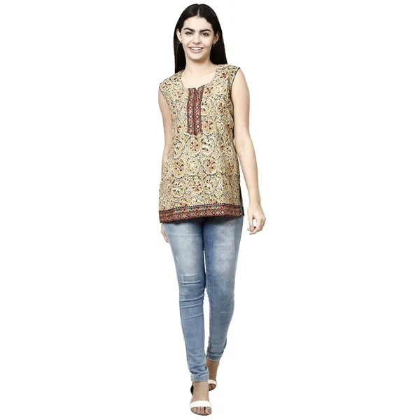 Multicolor_Premium_Cotton_Straight_Kurta_For_Women