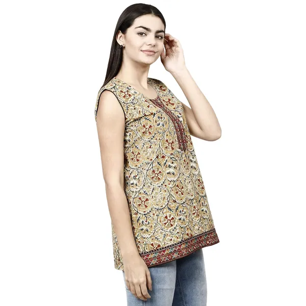Multicolor_Premium_Cotton_Straight_Kurta_For_Women