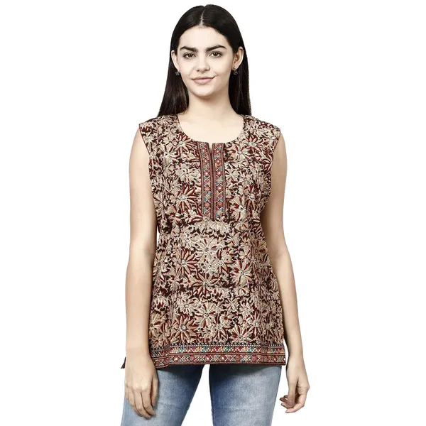 Multicolor_Premium_Cotton_Straight_Kurta_For_Women