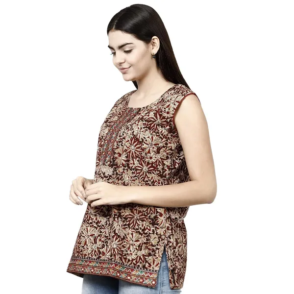 Multicolor_Premium_Cotton_Straight_Kurta_For_Women