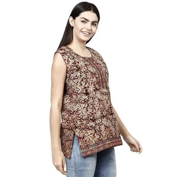 Multicolor_Premium_Cotton_Straight_Kurta_For_Women